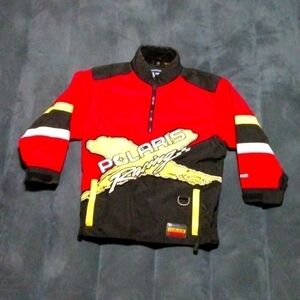 Pure Polaris Snowmobile Youth Small Pull Over Wind Breaker